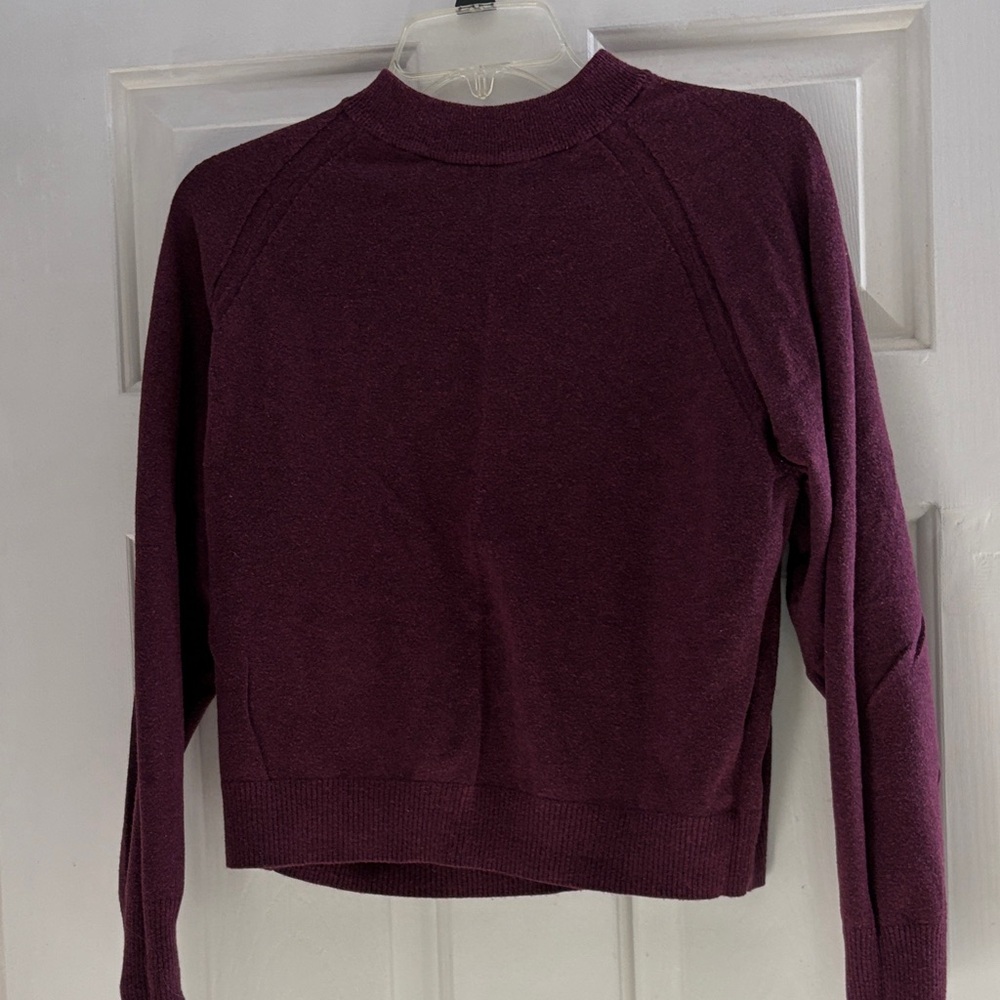 A New Day Deep Purple Knit Top